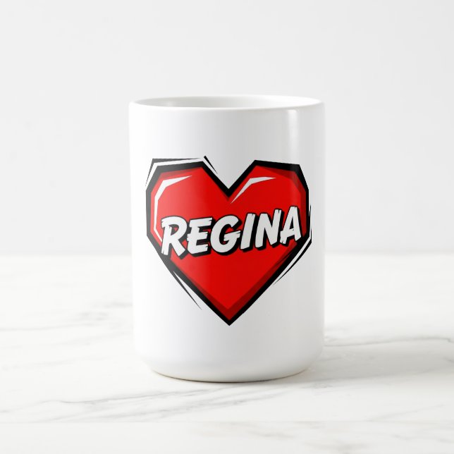 Caneca De Café Amo Regina (Centro)