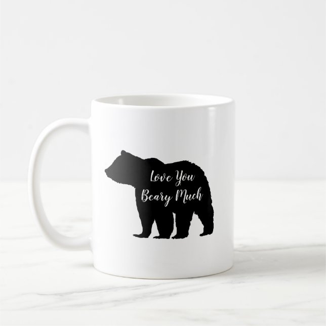 Caneca De Café Amo-Te A Beber O Café Da Montanha (Esquerda)