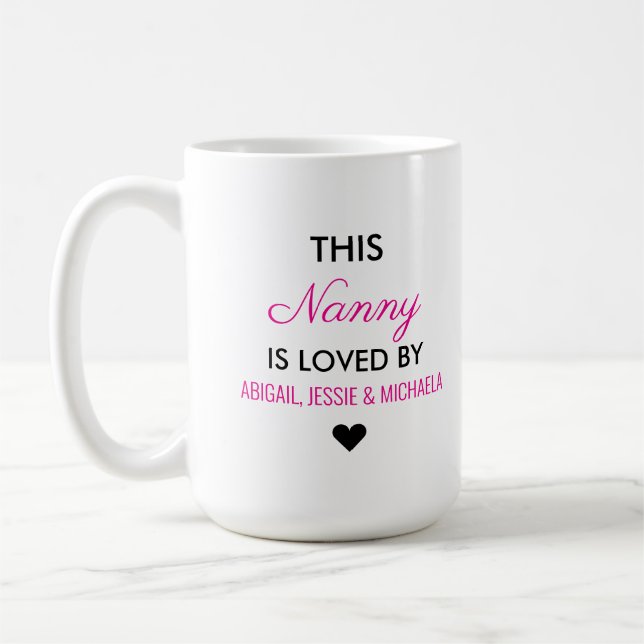 Caneca De Café Amo-Te Avó" 1 fotografia (Esquerda)