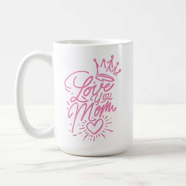 CANECA DE CAFÉ AMO-TE MÃE (Esquerda)
