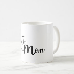 Caneca De Café Amo-Te Mãe