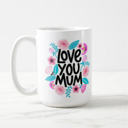 Caneca De Café Amo-Te Mãe Café Mug