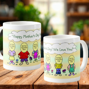 Caneca De Café Amo-Te Mãe Presente