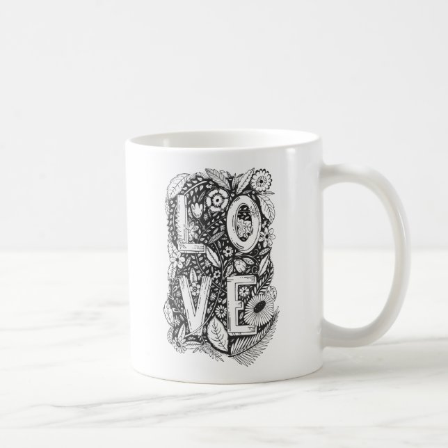 Caneca De Café Amo-Te Mug (Direita)