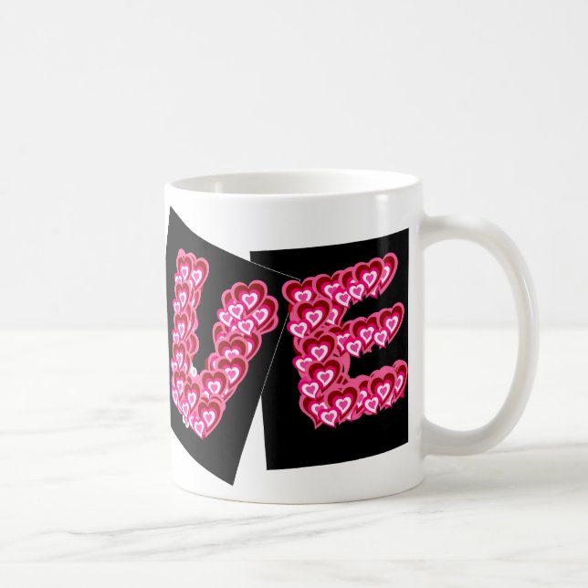 Caneca De Café Amo-Te Mugs (Direita)