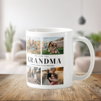 Amo-Te Vovó Personalizada 4 Colagem Fotográfica