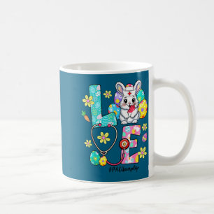 Caneca De Café Amo vida de enfermeira pacu coelho estetoscópio pá