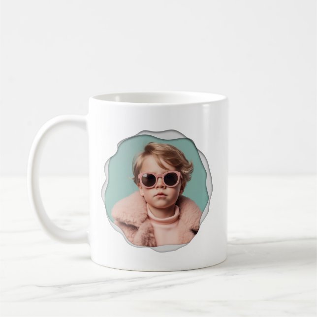 Caneca De Café Amo Você Avó Foto Moderna (Esquerda)