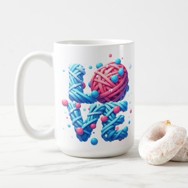 CANECA DE CAFÉ AMOR (Com Donut)