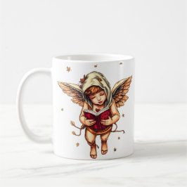 Caneca De Café Amor 101: Guia de Cupido para Romance ❤️ 📖 ✨