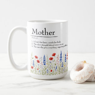 Caneca De Café Amor a Flor Selvagem - Mug com Mensagem Sensível
