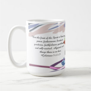 Caneca De Café amor alegria de jesus