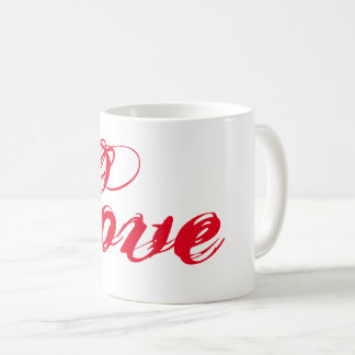 Caneca De Café Amor ao copo