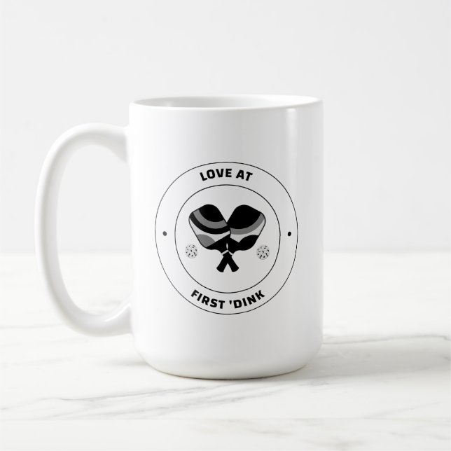 Caneca De Café Amor Ao Primeiro, Dink Coffee Mug (Esquerda)