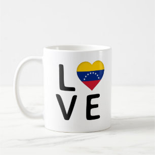 Caneca De Café Amor - Bandeira da Venezuela