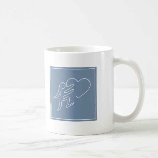 CANECA DE CAFÉ AMOR (BLUEBERRY) (Direita)