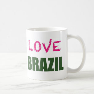Caneca De Café Amor Brasil