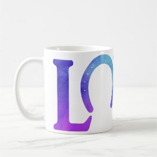 Caneca De Café Amor Casco Roxo
