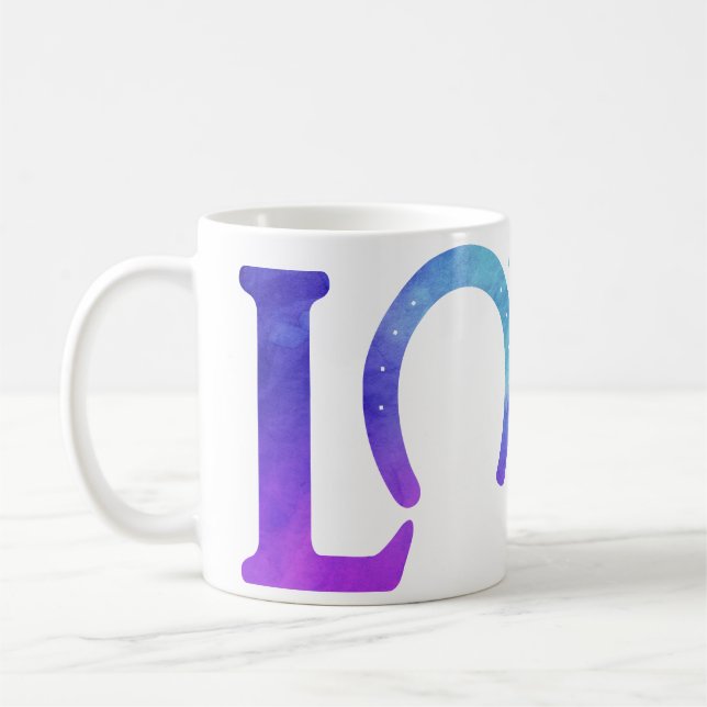 Caneca De Café Amor Casco Roxo (Esquerda)