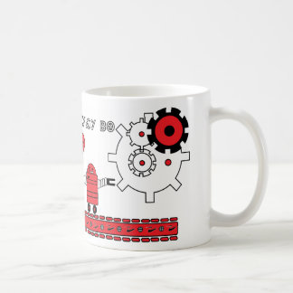 Caneca De Café amor Cherokees dos robôs