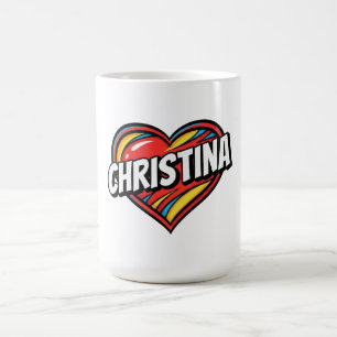 Caneca De Café Amor Christina