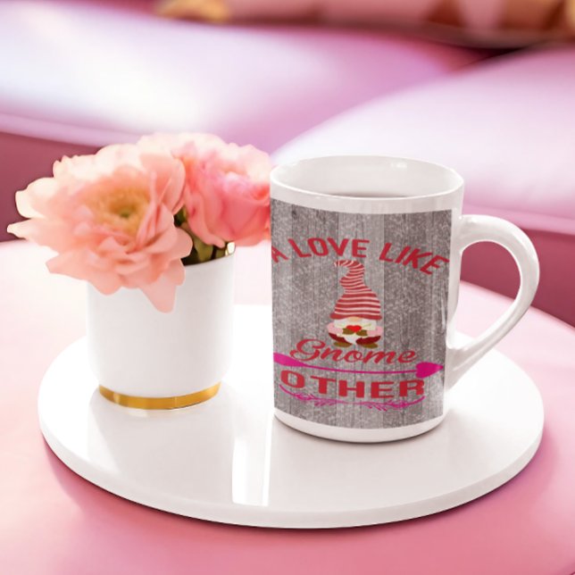 Caneca De Café Amor Como Gnome Outro Café Namorados (Love Like Gnome Other Valentine Coffee Coffee Mug)