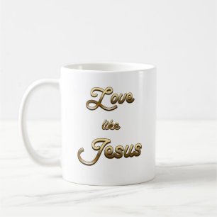 Caneca De Café Amor como Jesus