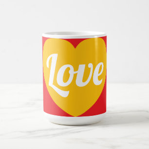 Caneca De Café Amor,coração,persnalizado