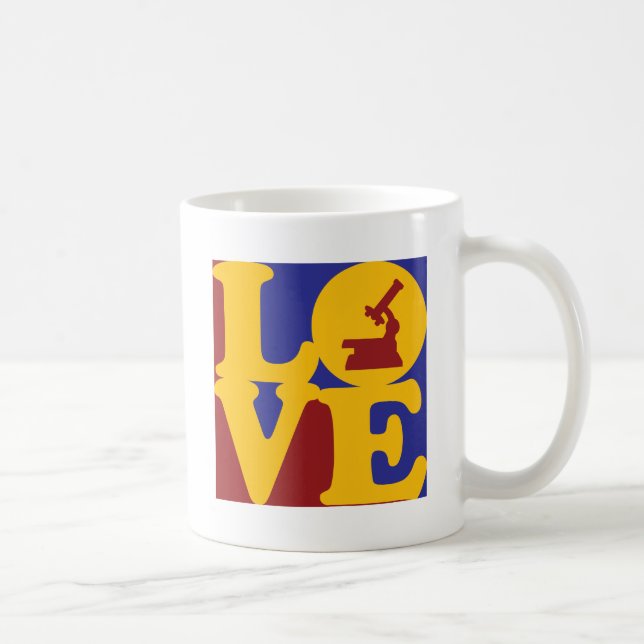 Caneca De Café Amor da fisiologia (Direita)