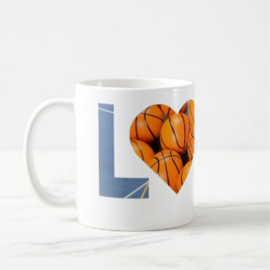 Caneca De Café amor de basquete