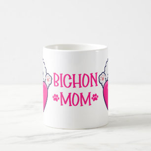 Caneca De Café Amor de Cachorrinho Fofo Mãe de Cachorro Coração R