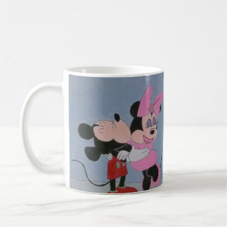 CANECA DE CAFÉ AMOR DE MICKEY E DE MINNIE
