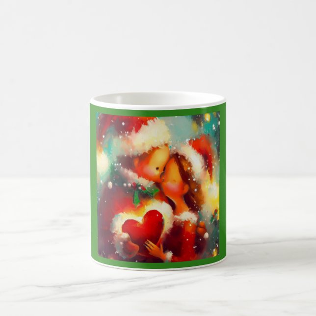 Caneca De Café Amor de Natal 3 (Centro)