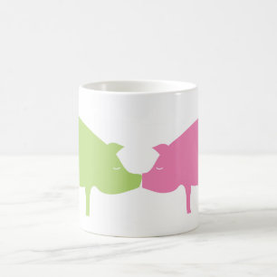 Caneca De Café Amor de Porco