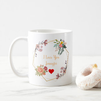 Caneca De Café Amor de presente personalizado
