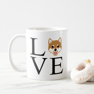 Caneca De Café Amor de Shiba Inu