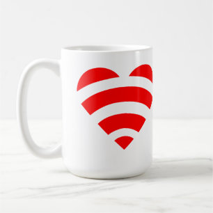 Caneca De Café Amor de Wifi