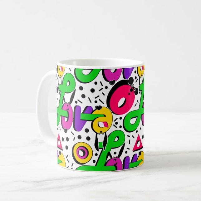 Caneca De Café Amor, Dia de os namorados (Frente Esquerda)
