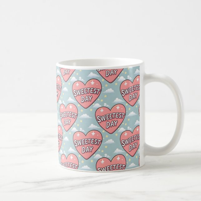 Caneca De Café Amor do dia mais doce (Direita)