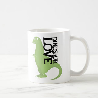 Caneca De Café amor do dinossauro