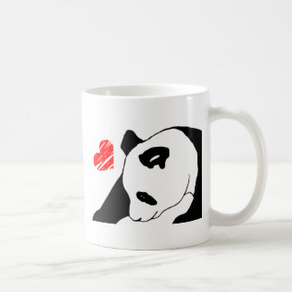 CANECA DE CAFÉ AMOR DO URSO DE PANDA