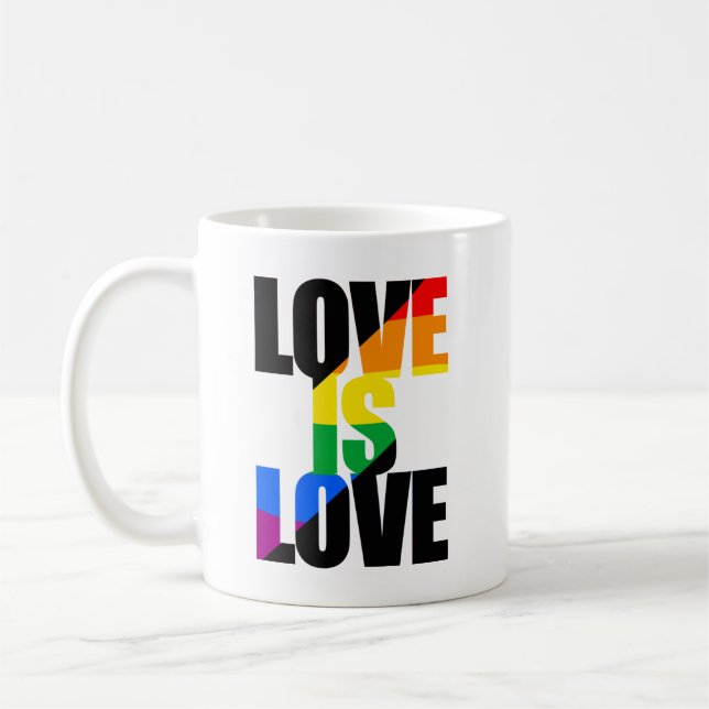 Caneca De Café Amor é Amor (Esquerda)