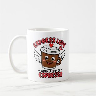 Caneca De Café Amor e expresso