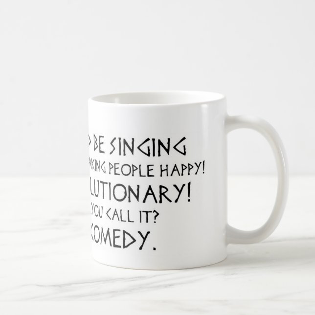 Caneca De Café AMOR E OUTRAS FÁBULAS Esopo Delphinia (Direita)