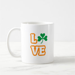 CANECA DE CAFÉ "AMOR" (EDIÇÃO DE SAINT PATRICK)