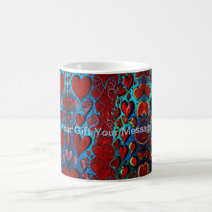Caneca De Café Amor em Cada Pulso Cardíaco