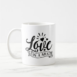 Caneca De Café Amor em Design de Mug