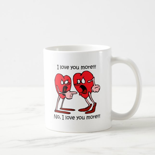 Caneca De Café Amor engraçado (Direita)