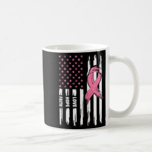 Caneca De Café Amor Esperança Fé Americana Bandeira Americana _ C