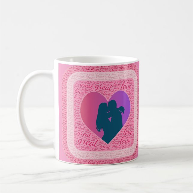 Caneca De Café amor excelente (Esquerda)